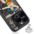 DC Comics Wonder Woman Vintage pose pattern iPhone 14 Pro Kickstand Case